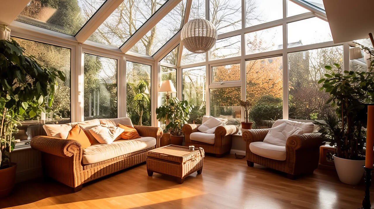 Wintergarten-Anbau am Wohnzimmer: Eine Erweiterung des Wohnraums genießen