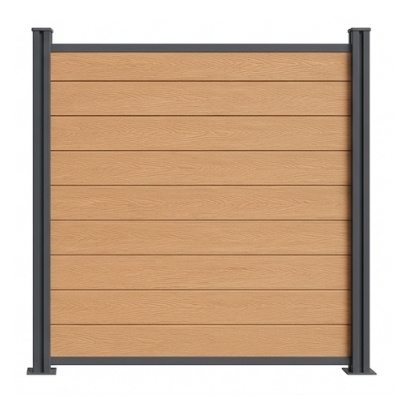 WPC-Zaun Design Blickdicht