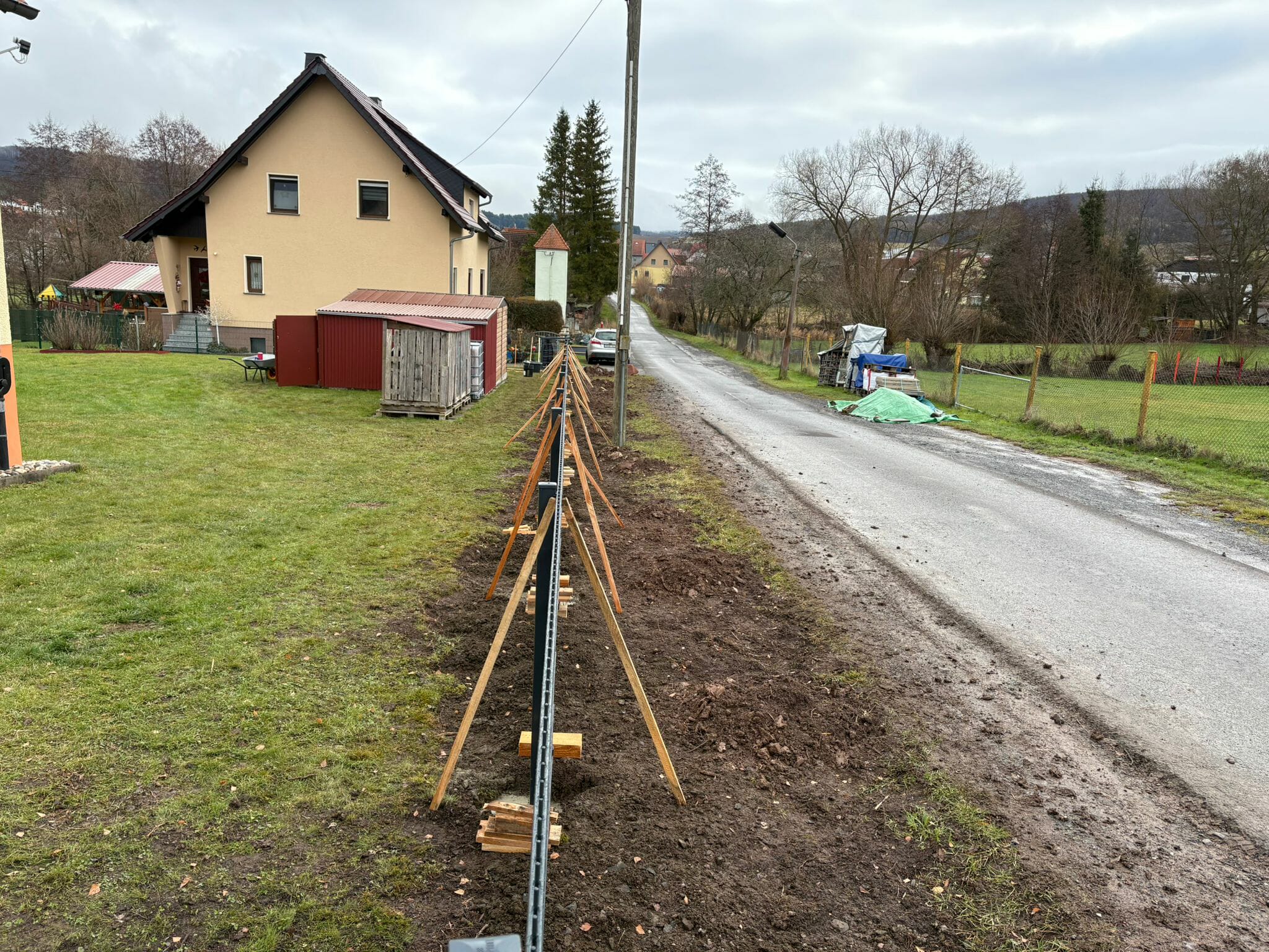 Doppelstabmattenzäune , Doppelstabmattentore
